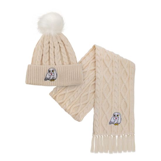 Harry Potter: Hedwig Beanie & Scarf Set for Kids Preorder