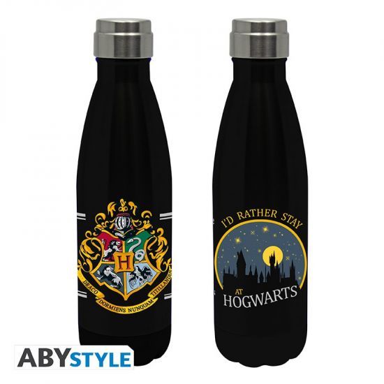 Harry Potter : Bouteille d'eau en acier inoxydable de 500 ml de Poudlard Précommande