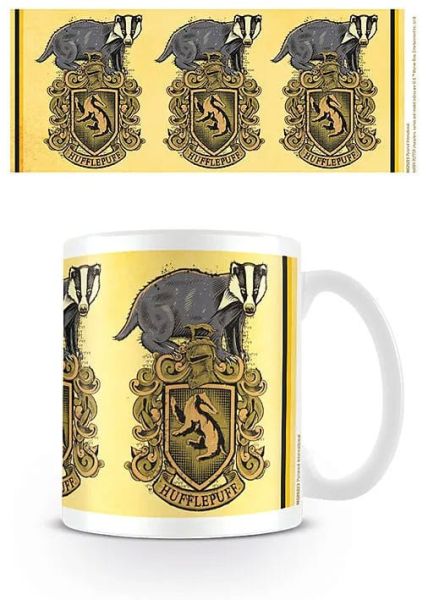 Harry Potter: Huffelpuf Badger Crest Mok