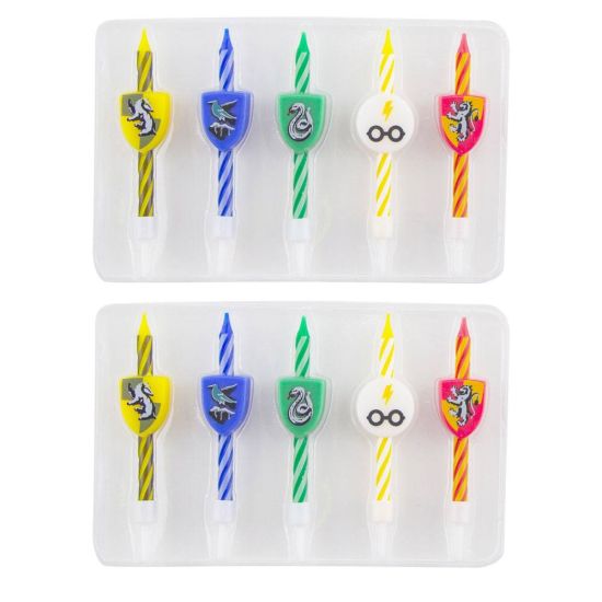 Harry Potter: Logos Verjaardagskaarsen, 10 stuks, vooraf besteld