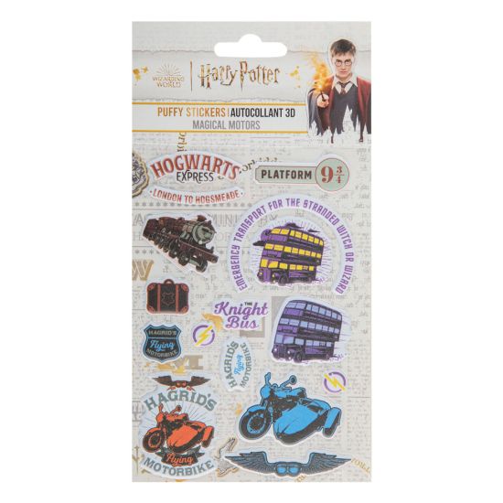 Harry Potter: Magical Motors Puffy Sticker Preorder