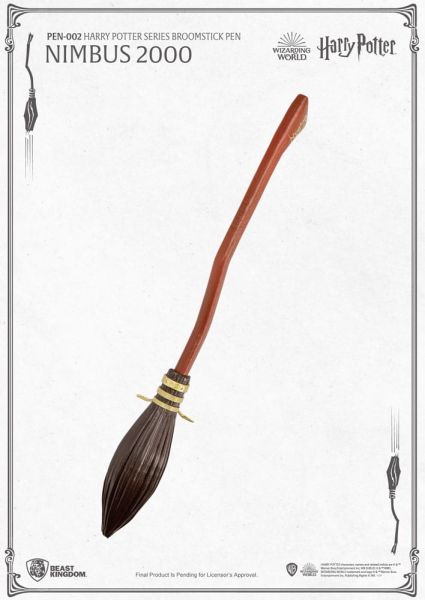 Harry Potter: Bolígrafo con forma de escoba Nimbus 2000 (29 cm) Reserva