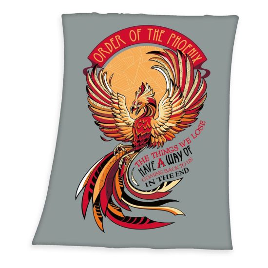 Harry Potter: Order Of The Phoenix Fleece Blanket (130cm x 170cm) Preorder