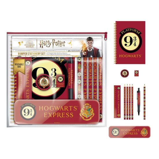 Harry Potter: Plataforma 9 3/4 Juego de papelería de 11 piezas Reserva