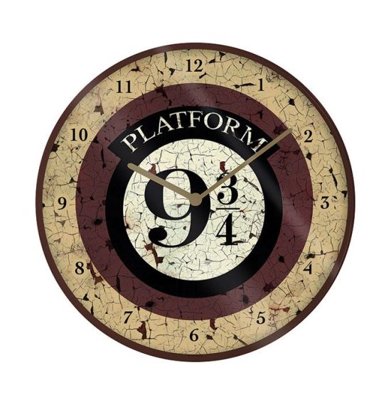 Harry Potter : Précommande d'horloge murale Plateforme 9 3/4