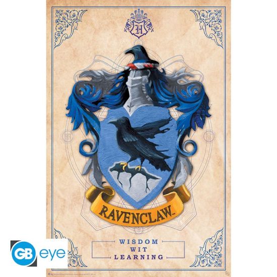 Harry Potter: Ravenclaw-Poster (91.5 x 61 cm)