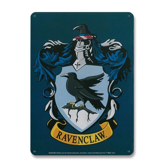 Harry Potter: Ravenclaw Cartel de chapa (15x21 cm) Reserva