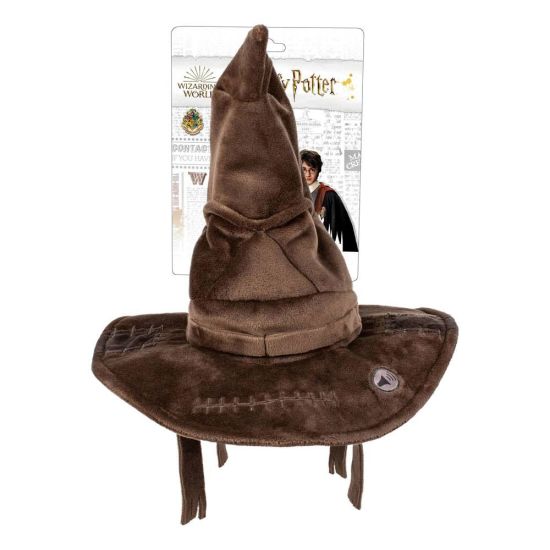 Harry Potter: Figura de peluche con sombrero seleccionador y sonido (22 cm) Reserva