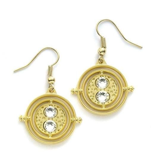 Harry Potter: Time Turner Earrings (Gold Plated) Preorder