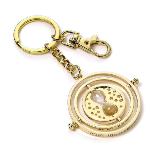 Harry Potter: Time Turner Keychain (silver plated)