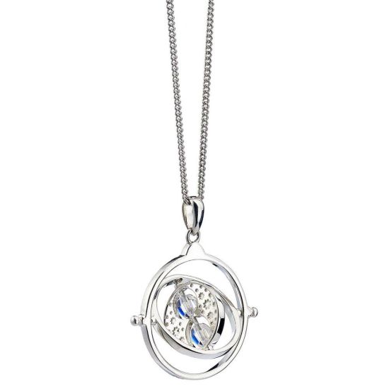 Harry Potter: Time Turner Necklace & Charm (Sterling Silver)