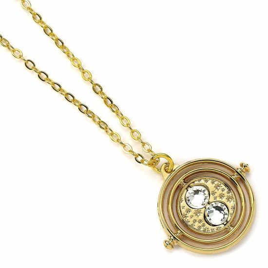 Harry Potter: Time Turner Pendant & Necklace (Gold Plated) Preorder