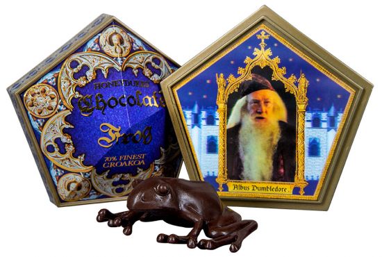 Harry Potter Chocolate Frog Prop Replica Dumbledore Card Noble Collection NIB! 