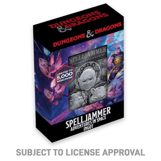 Dungeons & Dragons : Spelljammer - Précommande de lingots Adventures in Space en édition limitée