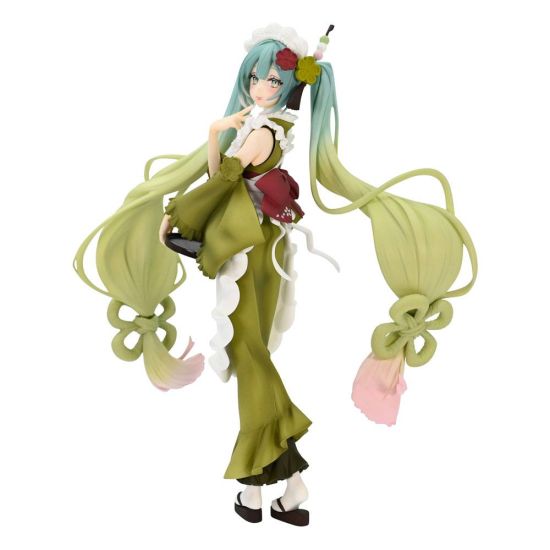 Hatsune Miku Exceed Creative: Hatsune Miku Matcha Green Tea Parfait Ver. PVC Statue (20cm) Preorder