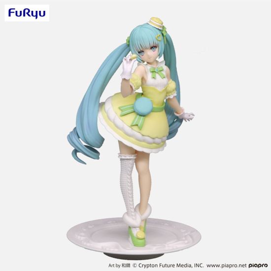Hatsune Miku: Macaroon Citron Color Ver. Exceed Creative PVC Statue SweetSweets Series (22cm) Preorder