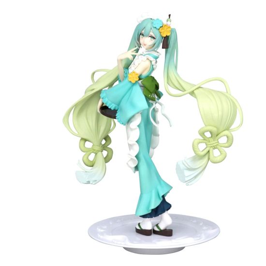 Hatsune Miku : Thé vert Matcha Parfait Menthe Ver. Statue PVC Exceed Creative (21 cm) Précommande
