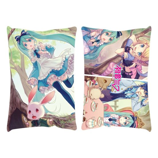 Hatsune Miku: Miku in Wonderland-kussen (50 cm x 35 cm) Voorbestelling