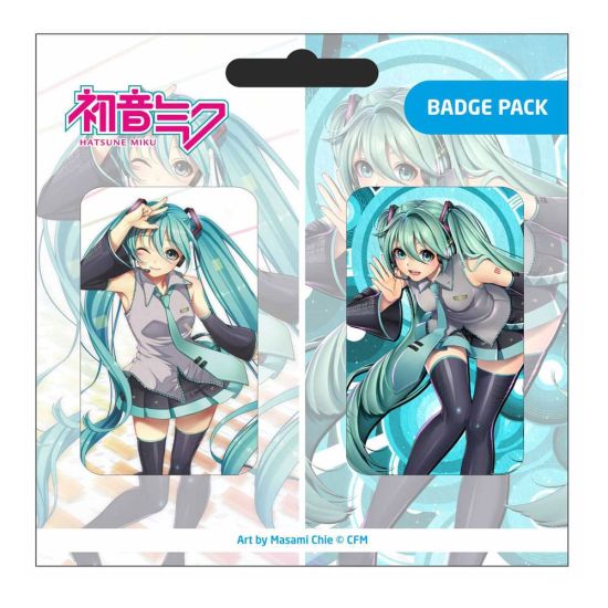 Hatsune Miku: Pin Badges 2-Pack Set D Preorder