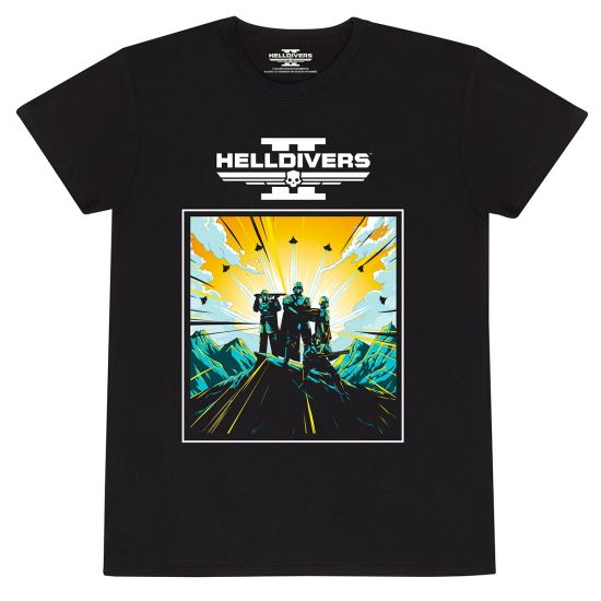 Helldivers 2: arte y logotipo en 2D (camiseta)