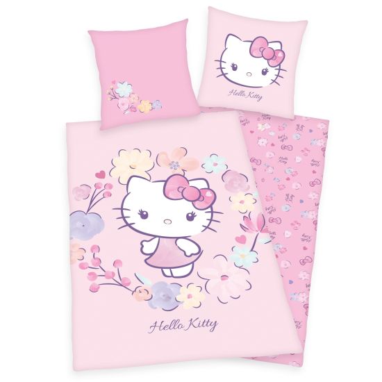 Hello Kitty: Duvet Set 135 x 200 cm / 80 x 80 cm Preorder
