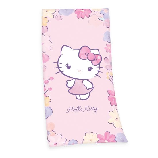 Hello Kitty: Hello Kitty Velour Towel (75 x 150cm) Preorder