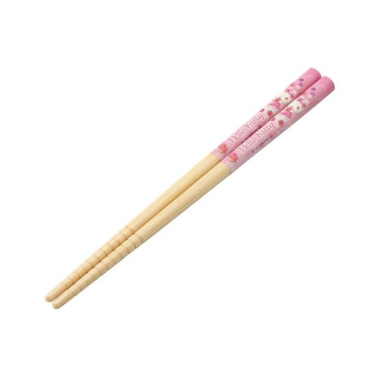 Hello Kitty: Süße rosa Essstäbchen (16 cm)