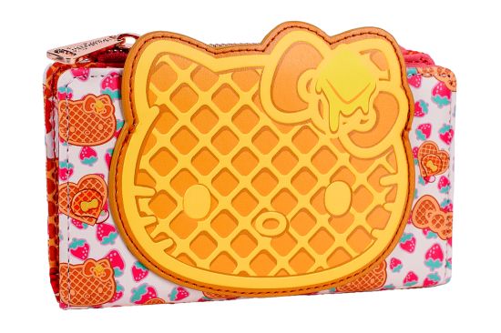 Loungefly Hello Kitty: Breakfast Waffle Flap Wallet