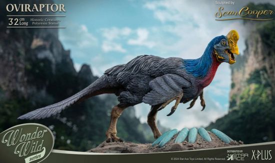 Historic Creatures: Oviraptor The Wonder Wild Series Statue (32cm) Preorder