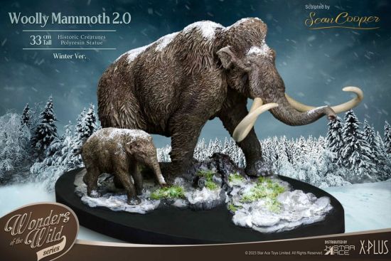 Historic Creatures: The Wonder Wild Series The Woolly Mammoth Statue 2.0 (22cm) Preorder