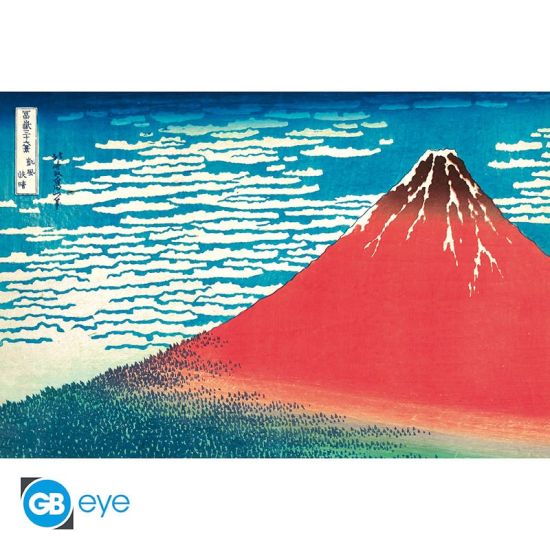 Hokusai: Red Fuji Poster (91.5x61cm) Preorder