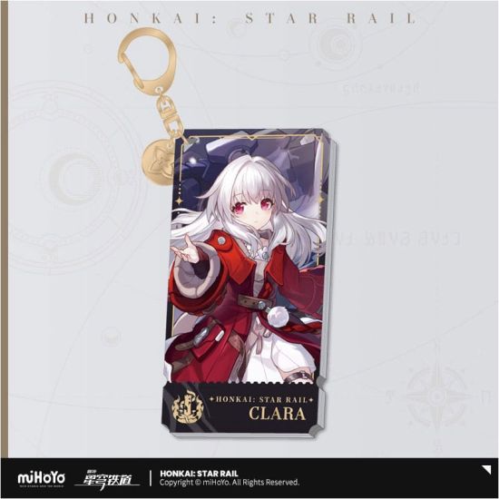 Honkai: Clara Star Rail Character Acrylic Keychain (9cm) Preorder
