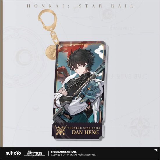 Honkai: Dan Heng Star Rail Character Acrylic Keychain (9cm) Preorder