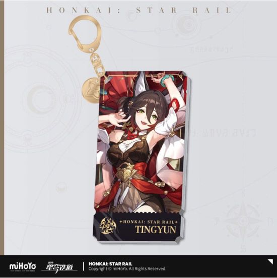 Honkai: Tingyun Star Rail Character Acrylic Keychain (9cm) Preorder