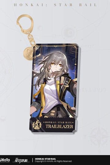 Honkai: Trailblazer Star Rail Character Acrylic Keychain (Female) (9cm) Preorder