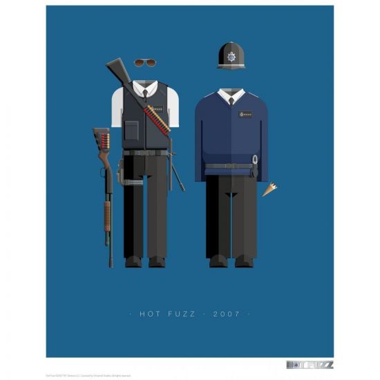 Hot Fuzz: Costumes Limited Edition Art Print