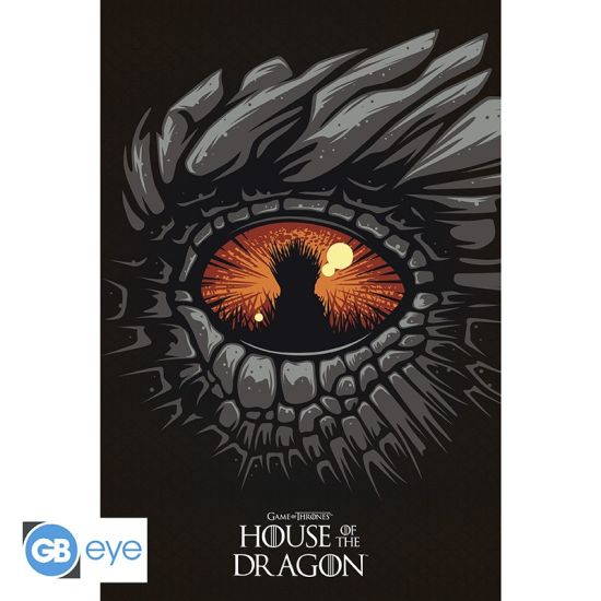 House Of The Dragon : Affiche Dragon (91.5x61cm) Précommande