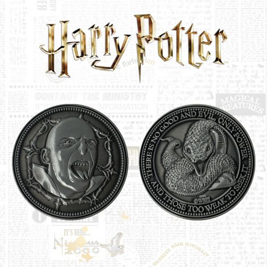 Harry Potter: Voldemort-Münze in limitierter Auflage