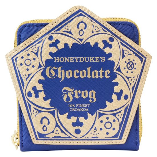 Loungefly Harry Potter: Cartera con cremallera y rana de chocolate Honeydukes