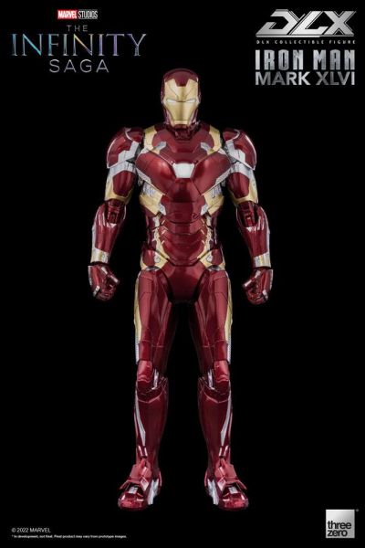 Infinity Saga: Figura de acción Iron Man Mark 46 1/12 DLX (17 cm)