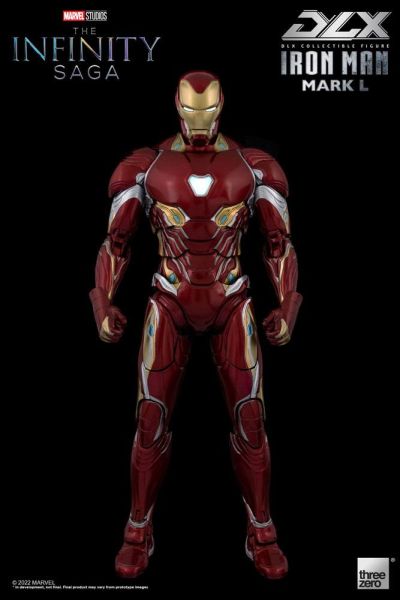 Infinity Saga: Iron Man Mark 50 1/12 DLX-actiefiguur (17 cm)