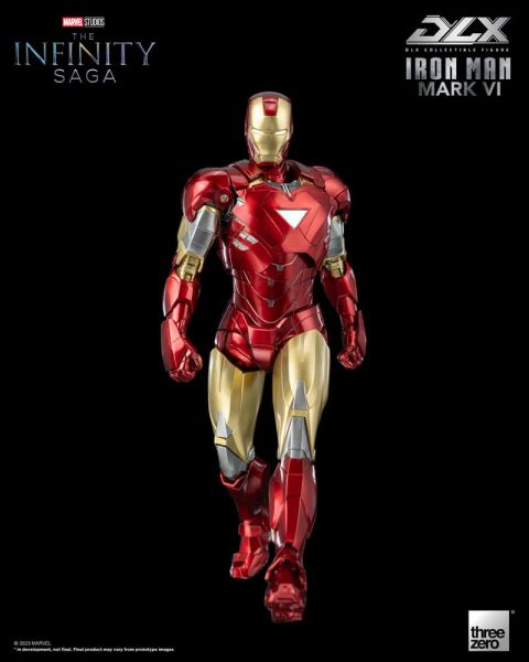 Infinity Saga: Iron Man Mark 6 DLX-actiefiguur 1/12 (17 cm)