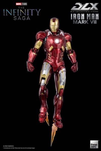 Infinity Saga: Iron Man Mark 7 1/12 DLX Actionfigur (17 cm)