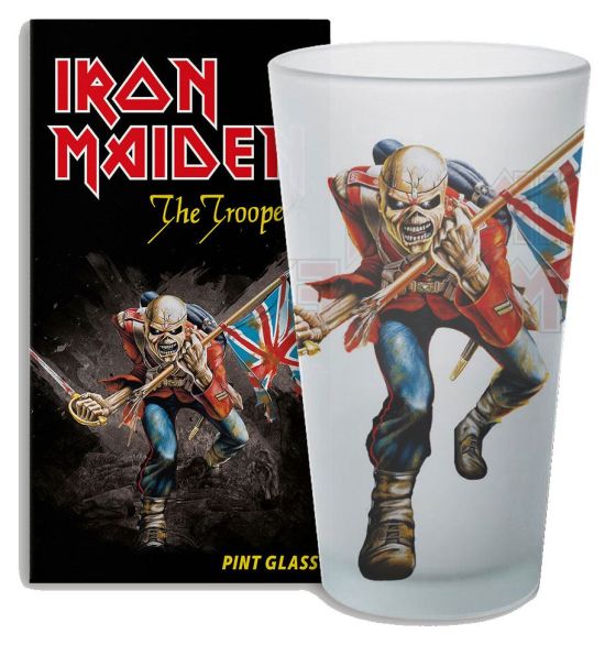 Reserva de vaso de pinta Iron Maiden: The Trooper
