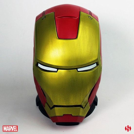 Iron Man: MKIII-helmmuntbank (25 cm) Voorbestelling