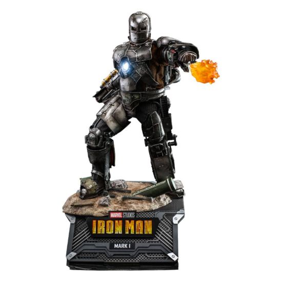 Obra maestra de la película Iron Man: Figura de acción 1/6 de Iron Man Mark I (30 cm) Reserva