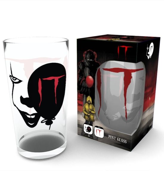 IT: Pennywise Face 400ml Glass Preorder