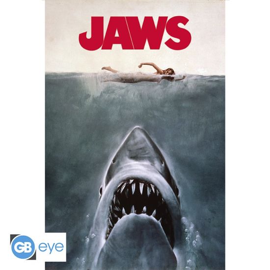 Jaws: Key kunstposter (91.5 x 61 cm) vooraf bestellen