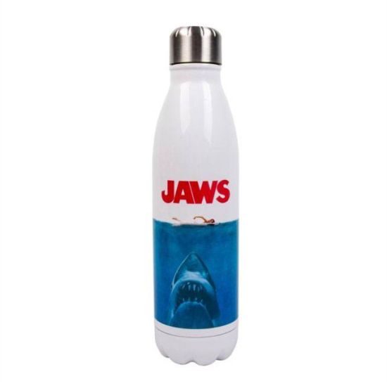Jaws: filmposter met waterfles vooraf bestellen