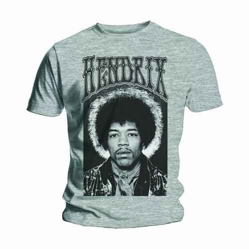 Jimi Hendrix: Halo - Grey T-Shirt